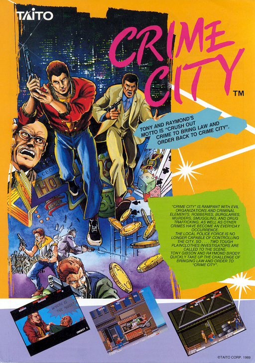 Crime City (World) MAME2003Plus Game Cover